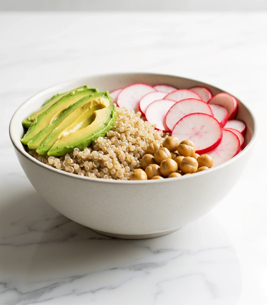 Gesunde Mahlzeit für Wellness Ernährung